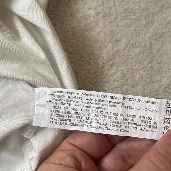 Zara White Cami with Mesh details - Picture 10 of 10